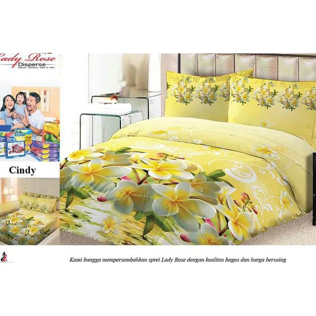 Sprei Lady Rose 180 X 200 Cindy ( King Size )