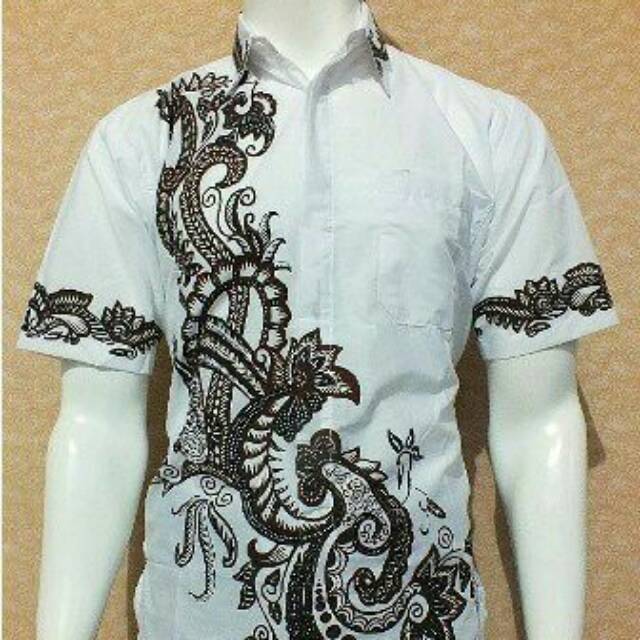 35 Trend Terbaru Baju  Batik Pria Warna Putih Rouge 