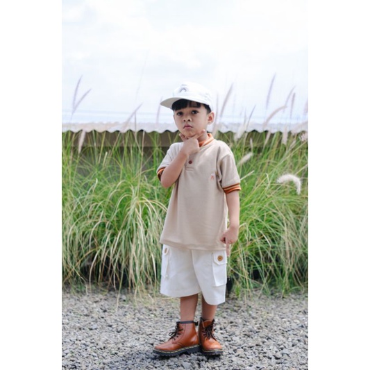 MACKENZIE TOP - Promo 8.8 Kaos Polo Anak Kemeja Kerah Kids Wangki Cewek Cowo Perempuan Laki Katun Lucu Murah 1-6 Th