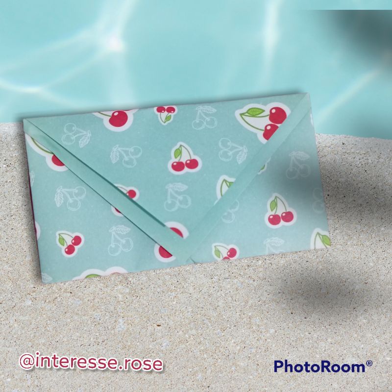 

Amplop Origami / Amplop lebaran/angpau motif Buah lucu /Amplop tahun baru