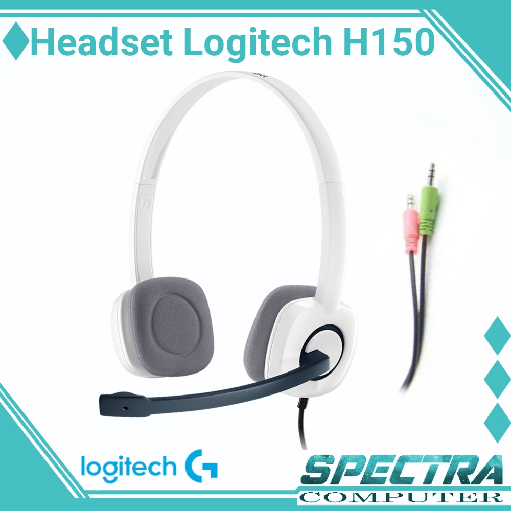 Headset Logitech H150 Stereo With Mic Headphone Earphone Logitech ORI