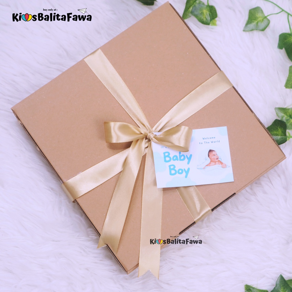 [GALASKY] Hampers Set Baby Boy 3-24 Month / Kado Lahiran Hadiah Bayi Laki-Laki Bulan New Born Gift Setel