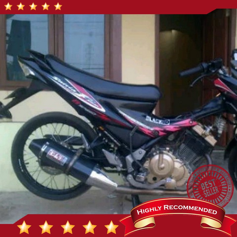 Knalpot Yoshimura R77 Fullset Satria FU