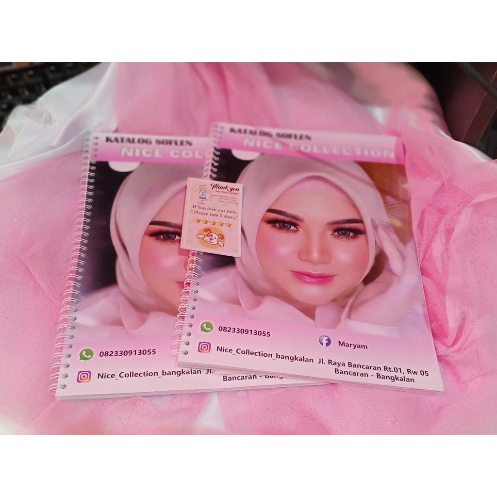 

KATALOG JUALAN // PRODUK // TEBAL SUDAH LAMINASI DAN FREE DESAIN