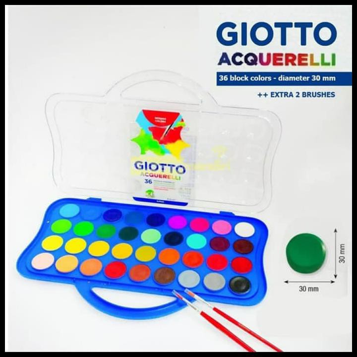 

Best Sale Cat Air 36 Warna Jumbo Giotto Acquerelli Water Colour Watercolor