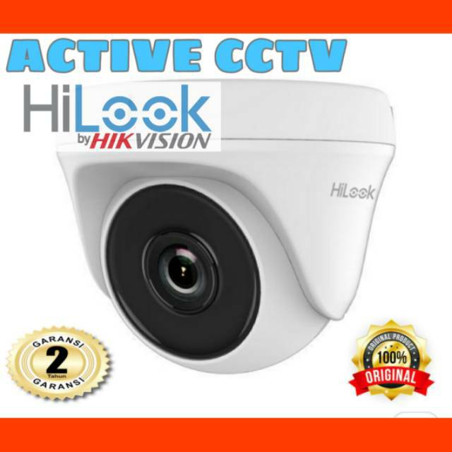 KAMERA CCTV INDOOR HILOOK 2MP THC-T120PC INDOOR FULLHD HYBRID 4IN1 BY HIKVISION INFRARED 1080P