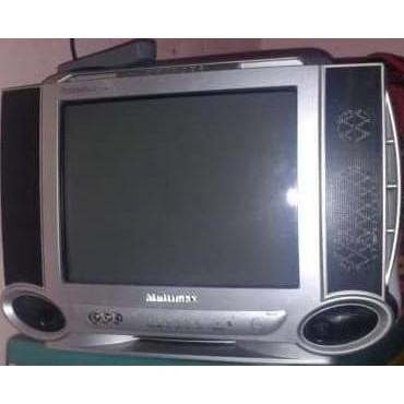 Multimax 14FA46 TV CRT Tabung 14 inch Layar Cembung Semi Flat