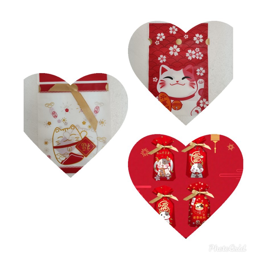 

Cookies Bag Imlek Lunar New Year Serut Pita - 16pcs