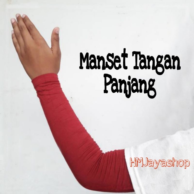 Manset Tangan Panjang Bahan Spandek Winner