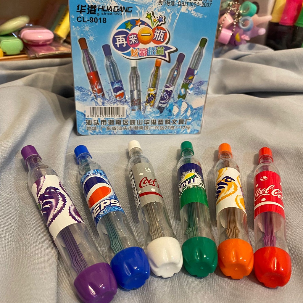 

ISI PENSIL CETEK SOFTDRINK REFFIL PENCIL COLA MURAH BERKUALITAS LUCU READY GROSIR COD