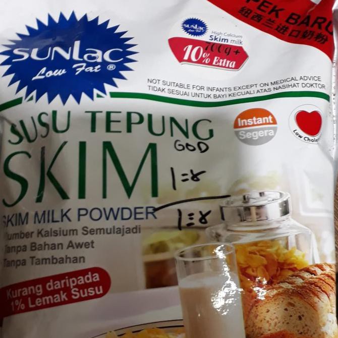 

Hanya Disini] Promo ! Susu Skim Bubuk Sunlac Skim Milk Powder 700G