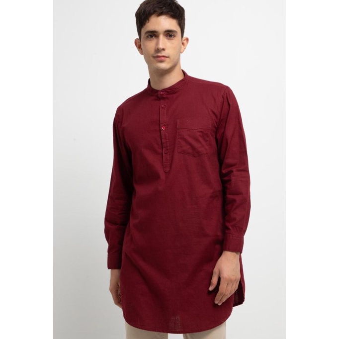 Baju Koko D&F Original 50558 Kemeja Muslim Pria Cowok Jajahamdi73
