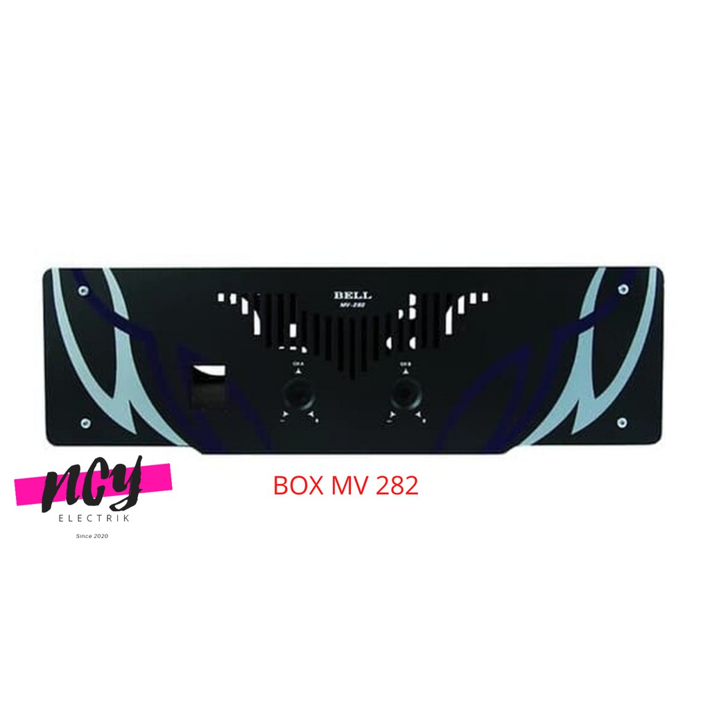 BOX POWER AMPLIFIER BELL MV282 MV 282 MV-282 BGR BOX POWER AMPLIFIER LAPANGAN BOX AUDIO