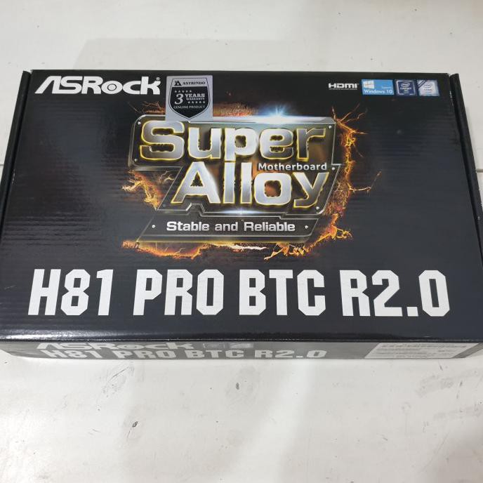 Asrock h81 pro r 2.0. H81 Pro BTC.