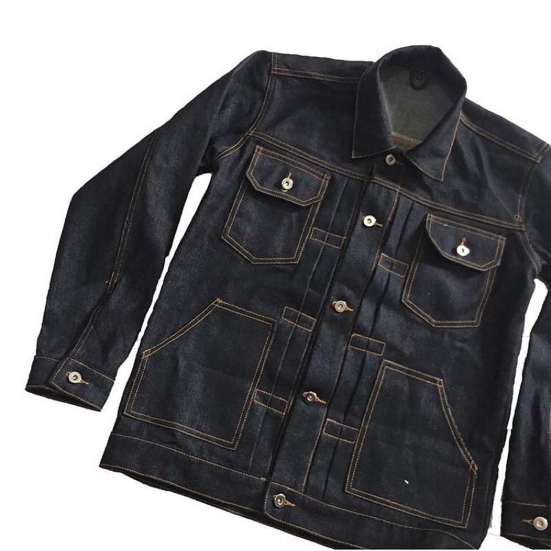 SIMISSTY DENIM. jaket denim Trucker TYPE 1. Type 2 . raw denim