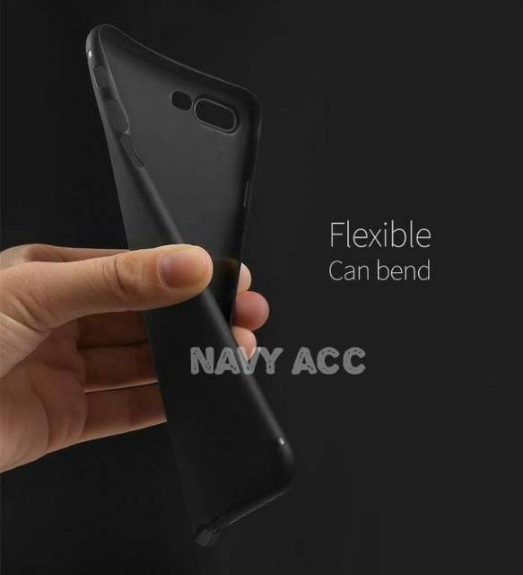 Case Xiaomi A1 - Softcase Silicon Black Doff Matte Redmi Mi5X