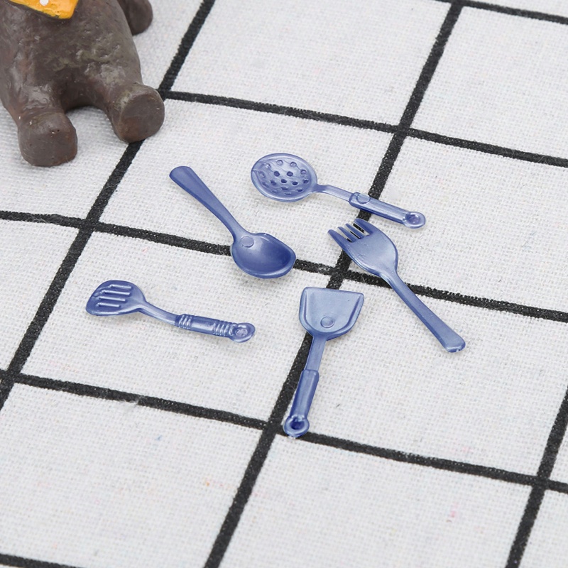 Mary Children Lifelike Kitchen Appliance Fork Pot Mainan Set Edukasi Untuk 3-8 Anak