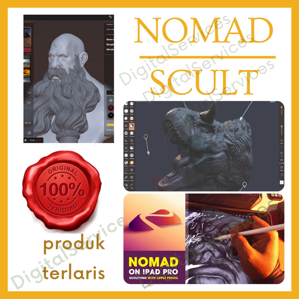 Promo Nomad Sculpt for iOS iPad &amp; iPhone (Original)