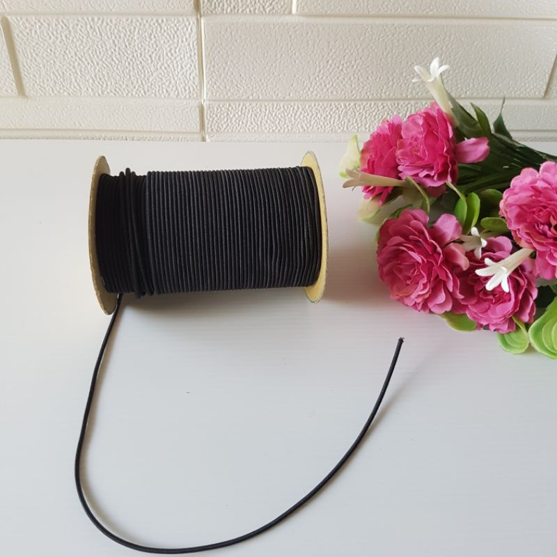 Tali Karet 2mm | Tali Elastis Bulat 2mm