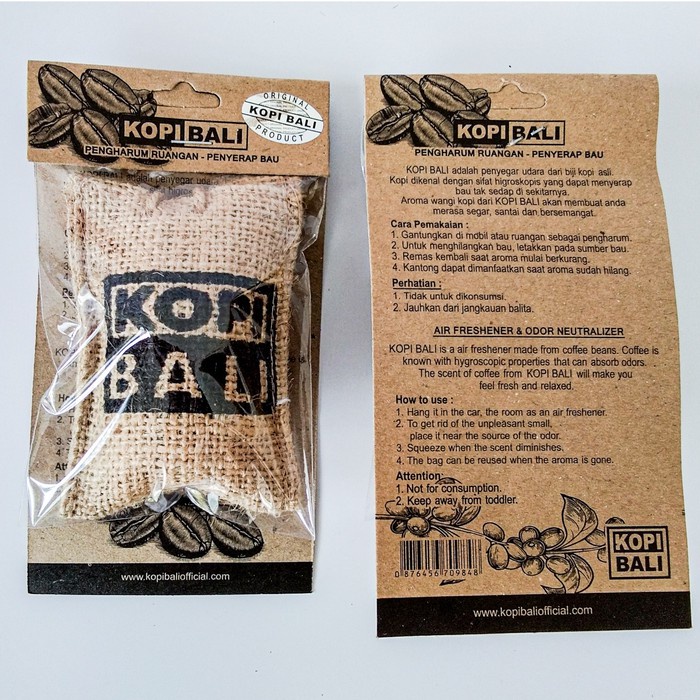 PARFUM KOPI BALI Biji Black Coffee Karung Pewangi Mobil Ruangan Serbaguna Aroma Asli Biji Kopi Bali