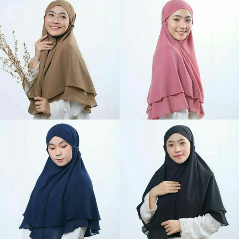 HIJAB BERGO CERUTI 2 LEYS