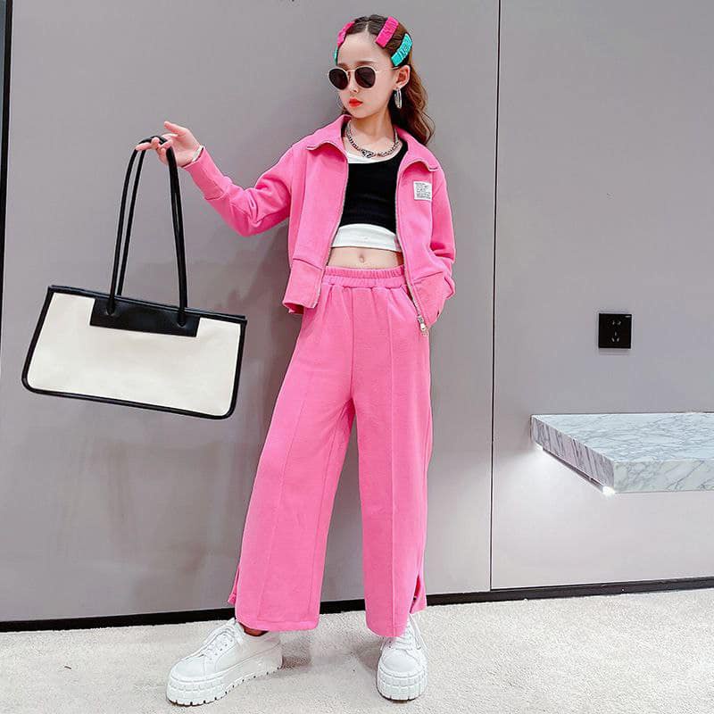 [JEWELS KIDS] AIKARA KULOT SET /SETELAN JACKET HOODIE ANAK TANGGUNG IMPORT/SETELAN CELANA KULOT ANAK