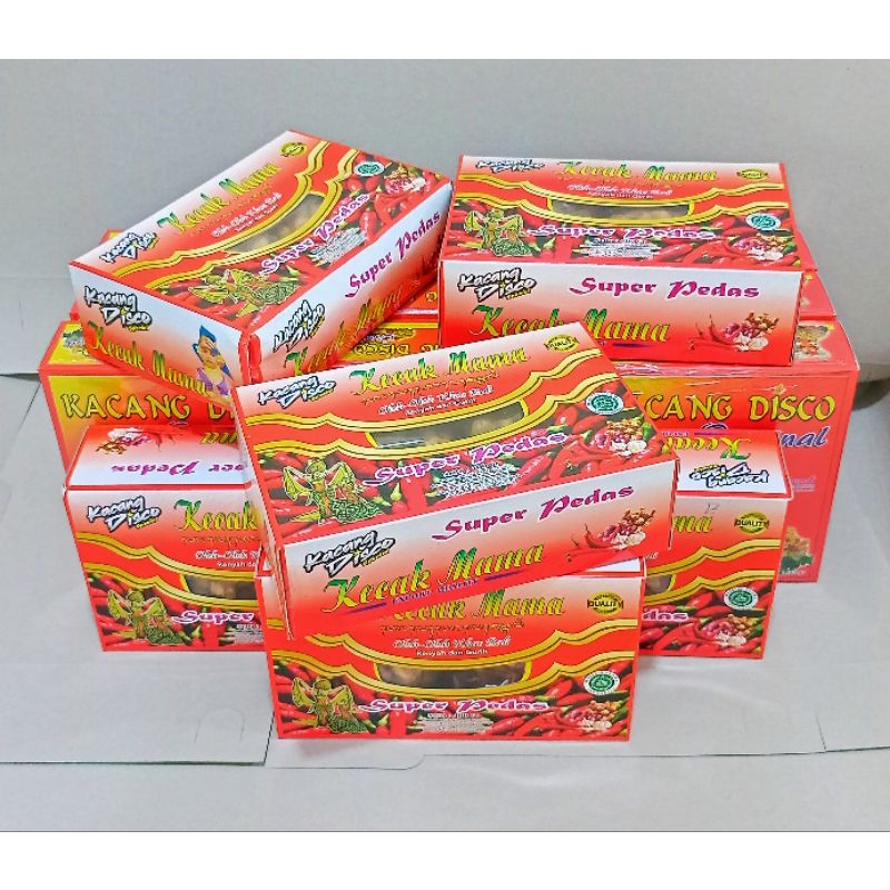Kacang Disco Super Pedas (400 gr) Kecak Mama.