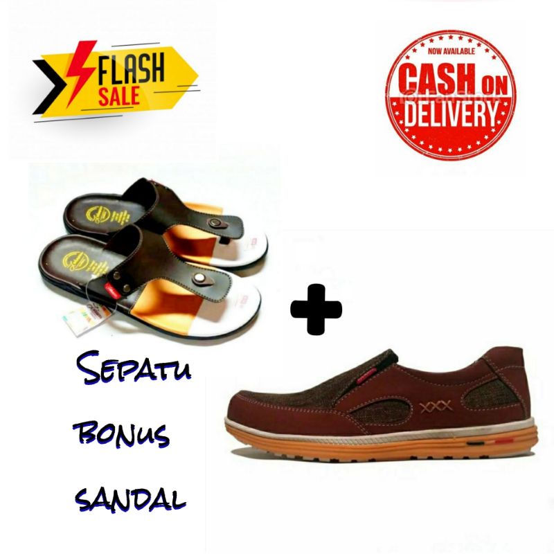 sepatu pria sepatu santai kulit import sepatu casual