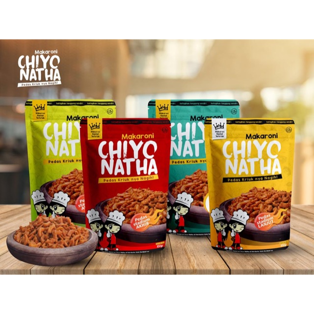 

makaroni pedas chiyonatha 100gram premium distributor resmi nurulfitri_store