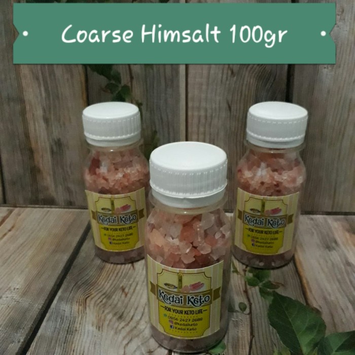 

Garam Himalaya Kristal 100gr