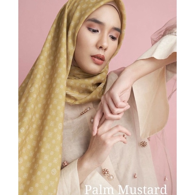 nara scarf monogram ria miranda