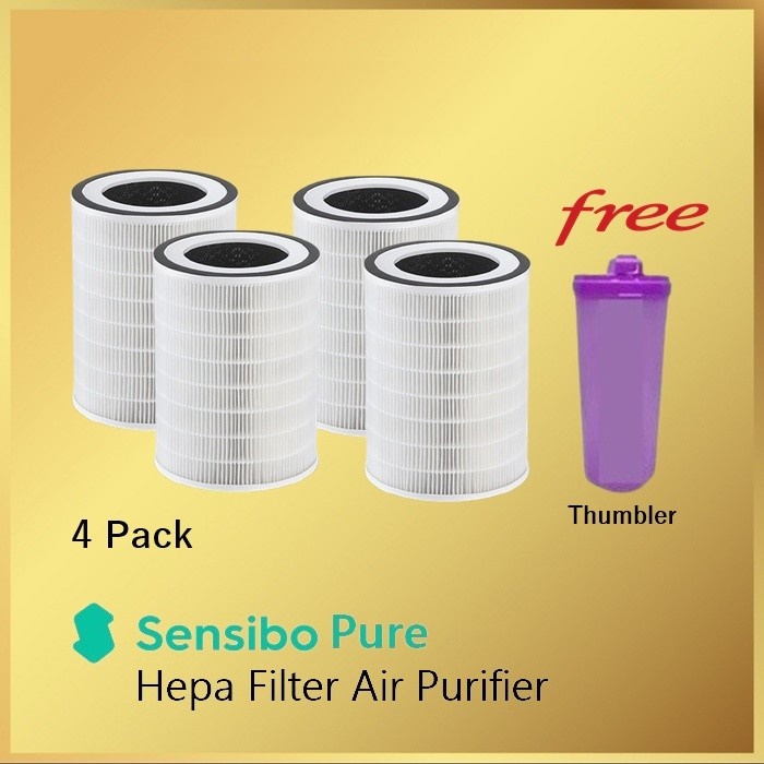 Sensibo Pure HEPA FILTER Air Purifier - 4 Pack ( Quad Pack )