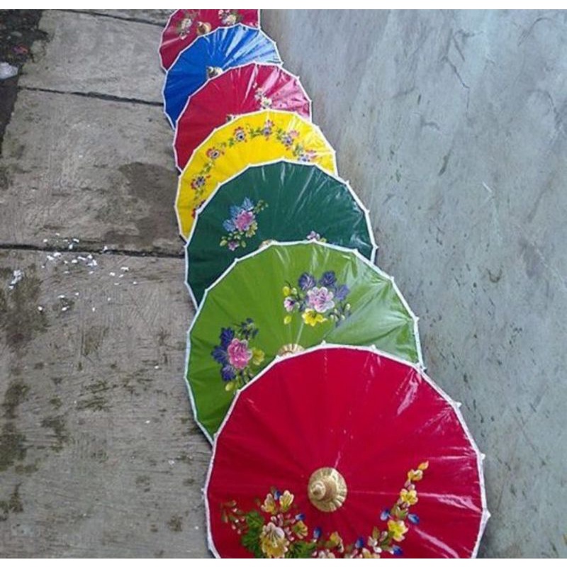Payung Geulis Kertas / Payung Dekorasi / Payung Tari / Payung Khas Tasikmalaya / Beautiful Umbrella