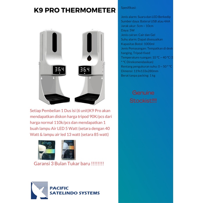 Laihoshope K9 Pro Thermometer