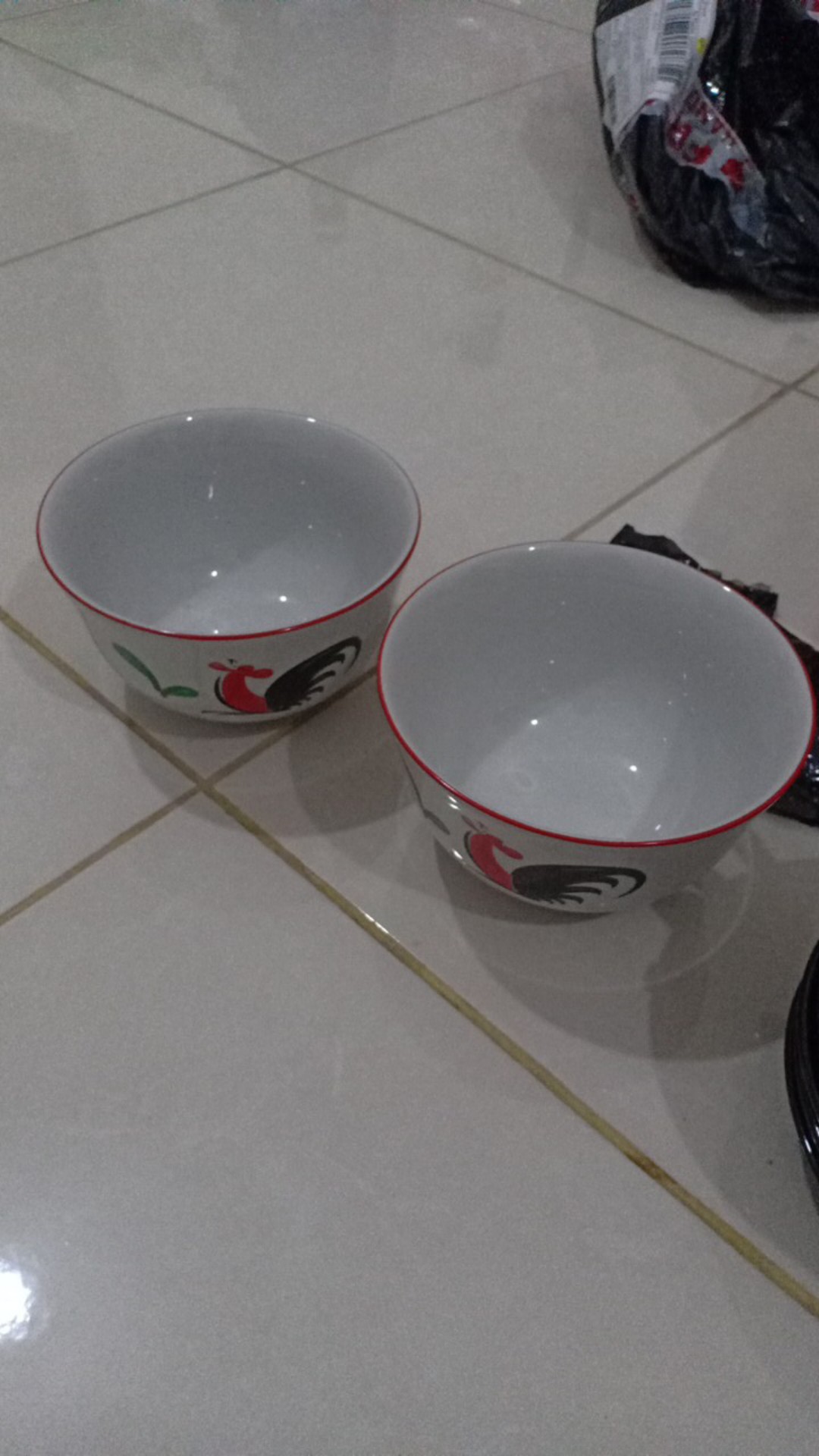 Mangkuk Sup Ayam Jago Seri 2 / Ukuran 13cm / Mangkok Nasi 5 Inch