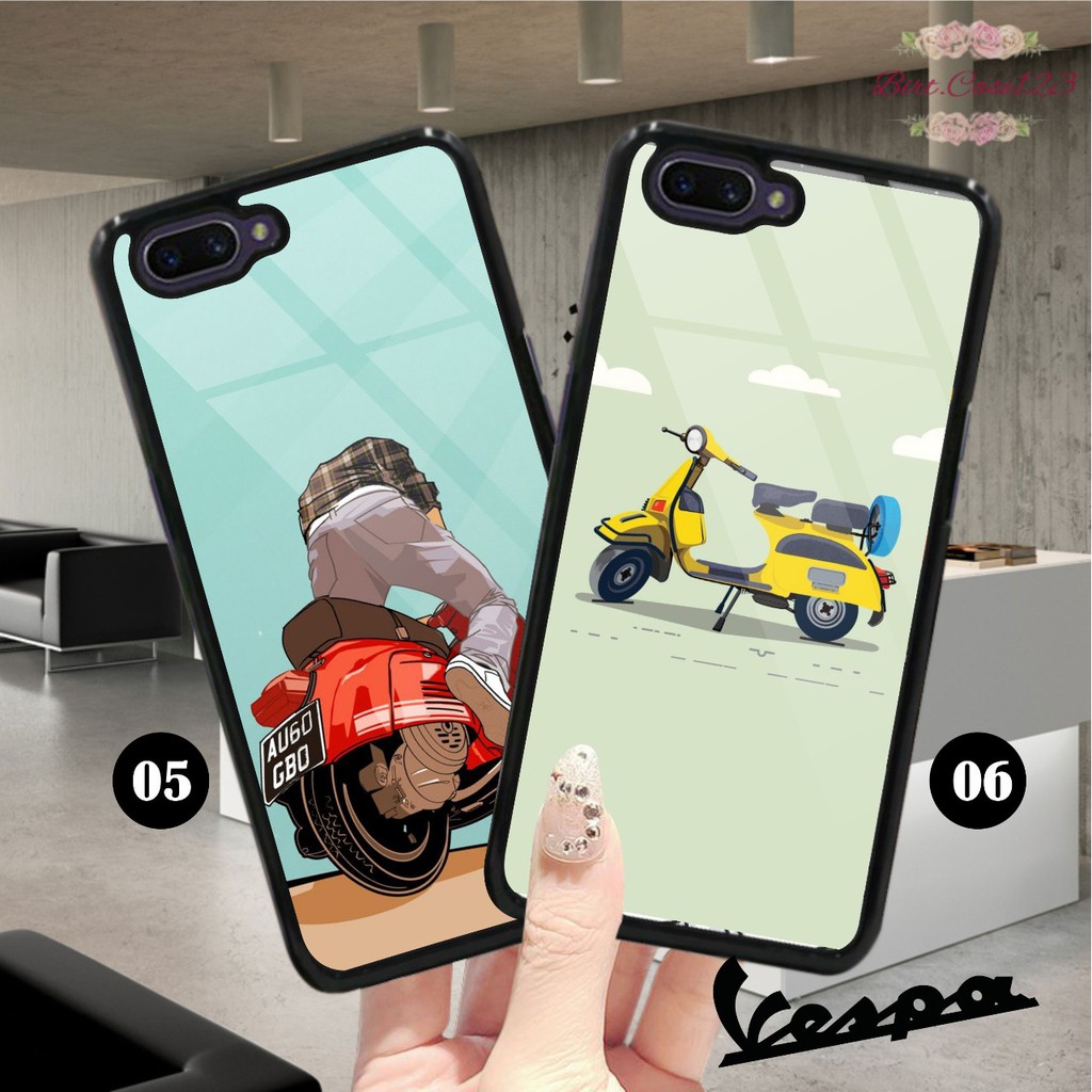 Hardcase 2D glossy VESPA XIAOMI REDMI NOTE 2 3 4 4X 5A 5 6 7 8 PRIME PRO A2 LITE 8 8 LITE BC1843