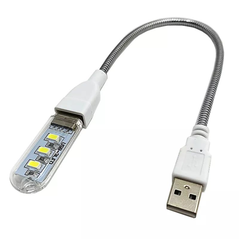 Kabel flexible usb + led usb 3 mata led