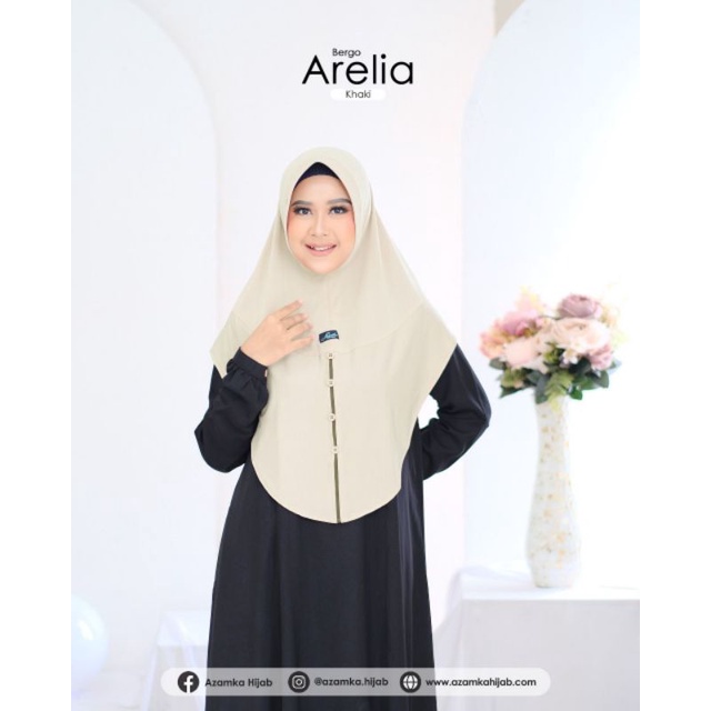 Azamka hijab Bergo arelia
