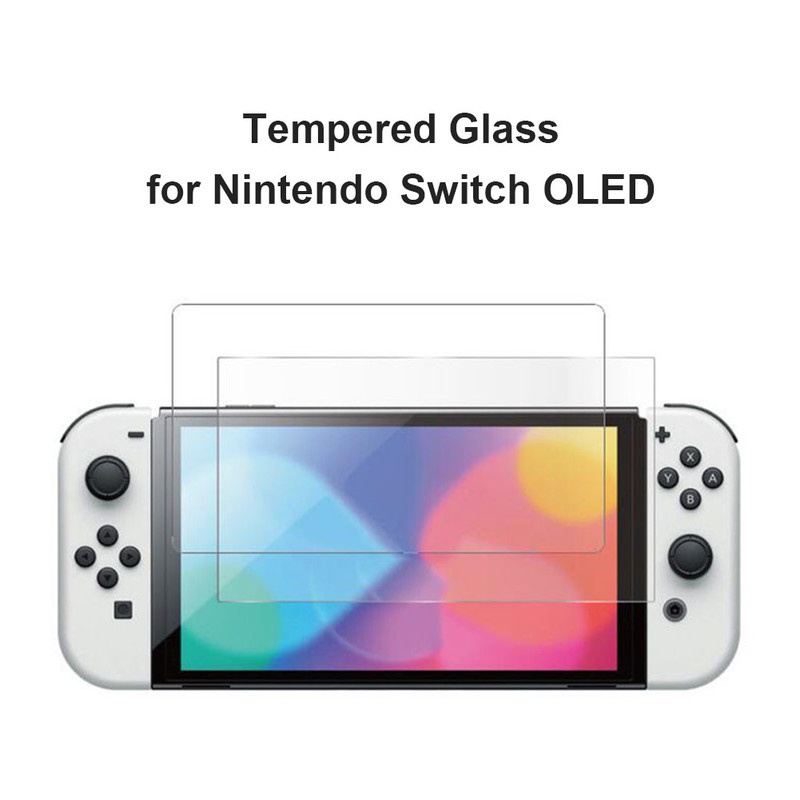 Tempered Glass HD Scratch-proof Protector Film for  Switch OLED Screen Accessories