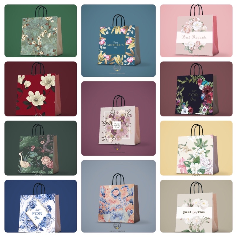 paperbag custom goodie bag tas kertas souvenir hampers