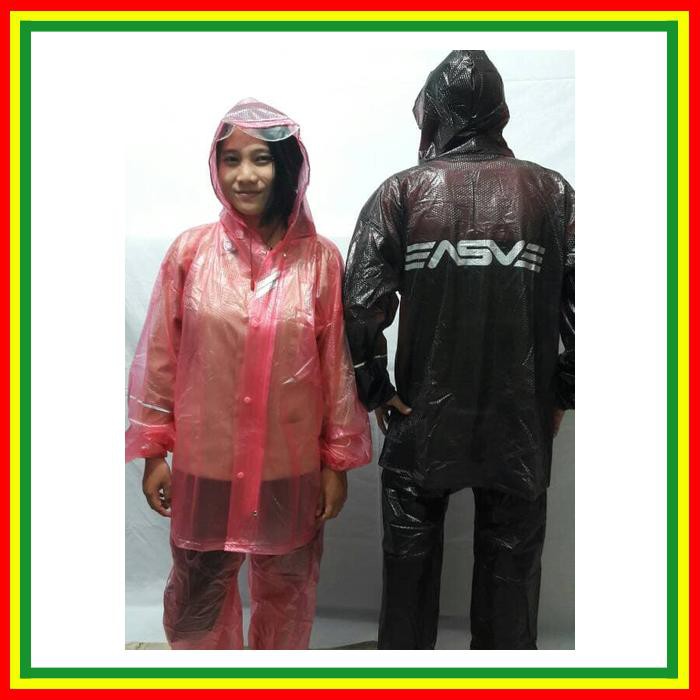 Jas Hujan Asv Jaket Jas Hujan Jas Hujan Sunflower ~ Jas Hujan Asv New Motif Carbon (Pvc) Biru