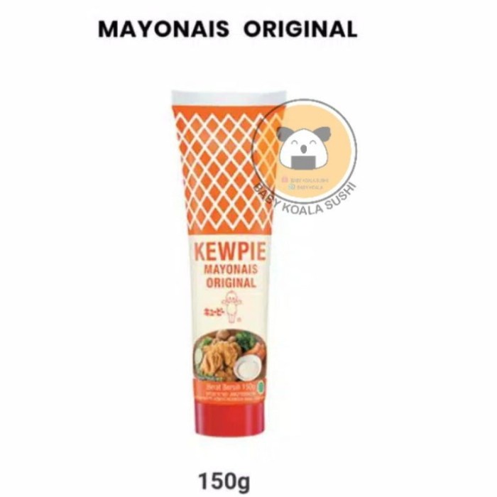 

01F1S Kewpie Mayonnaise Original Tube 150Gr | Mayo Ori Fsfs201