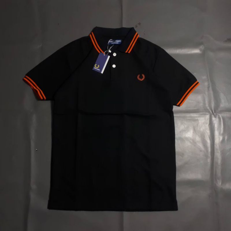 KAOS POLO FRED PERRY HIGH QUALITY CASUAL HYPE FASHION PRIA