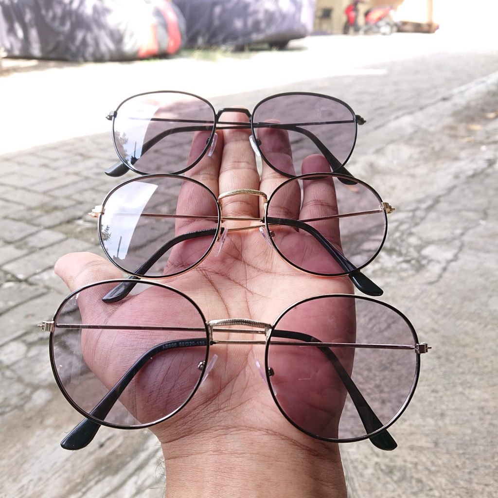 Kacamata Photocromic Berubah Warna Pria Wanita Free Box dan Lap