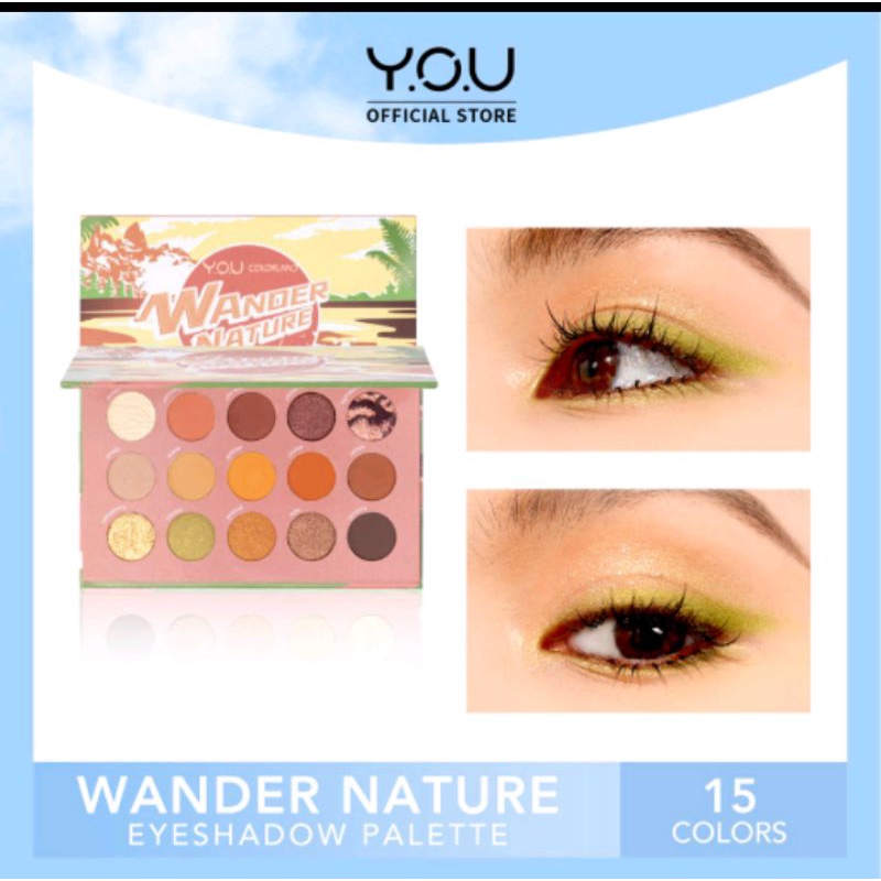 YOU Colorland Wander Nature Eyeshadow Palette