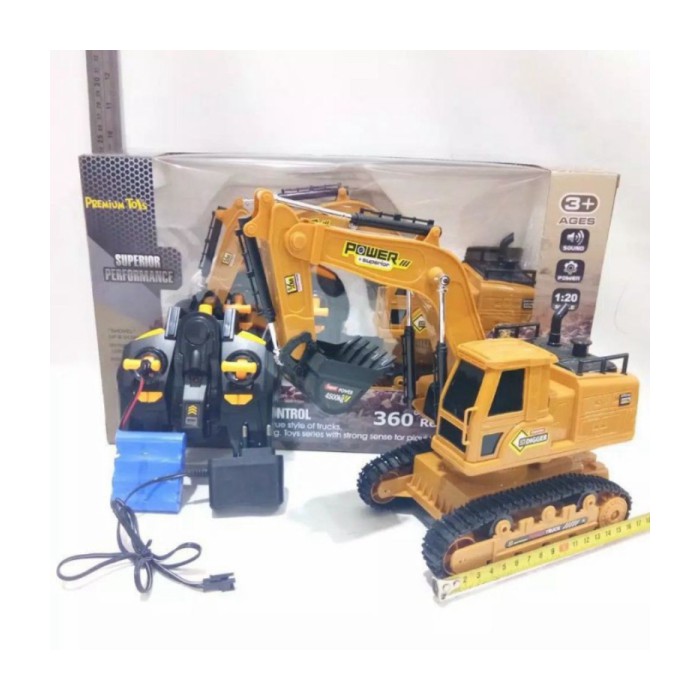 Dijual MAINAN RC EXCAVATOR BEKO TRUCK PR-17445 Murah