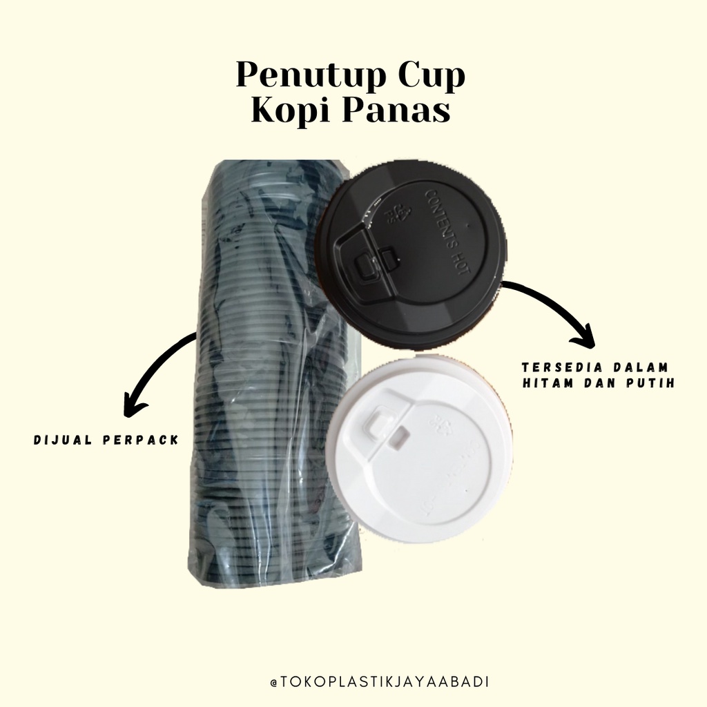 Penutup Cup Kopi Panas