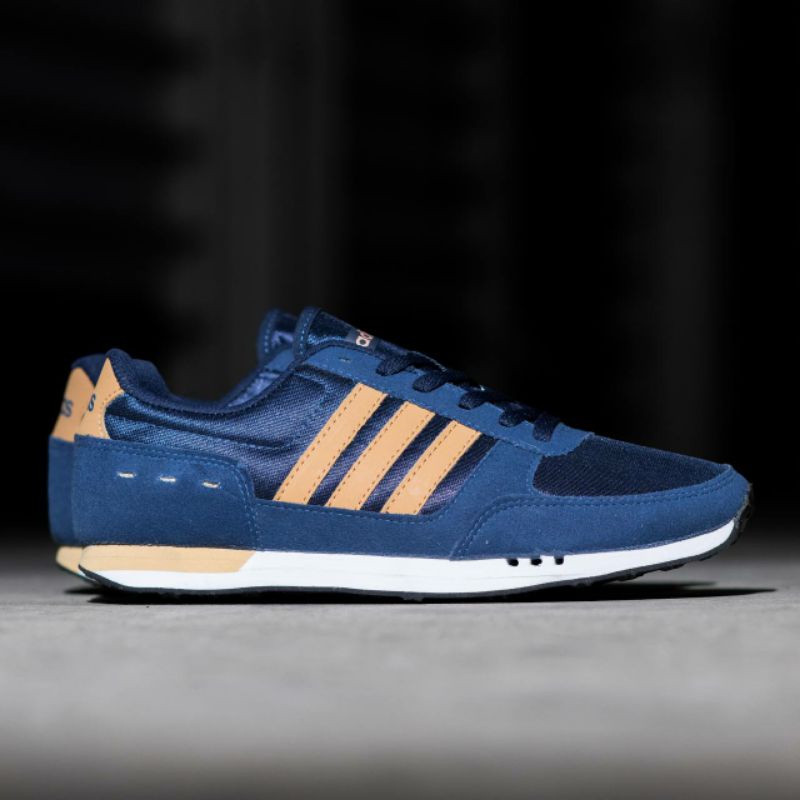 Sepatu adidas neo city racer navy gum