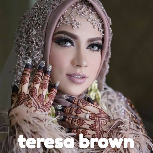 GEOEYES - Softlens Teresa Brown - Soflen Bridal Warna Coklat for Gold Wedding