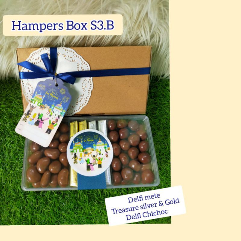 

PARSEL LEBARAN / HAMPERS COKLAT HAMPERS LEBARAN PARSEL CHICHOC TREASURE DELFI METE DELFI MEDE (S3.B)